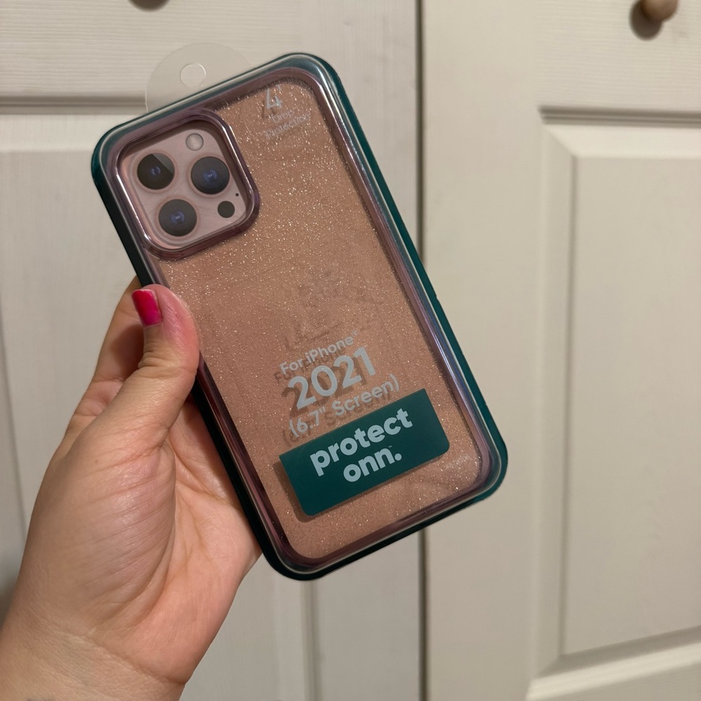 💗5 for $25💗 iPhone 13 Pro Max Rose Gold Sparkle Phone Case